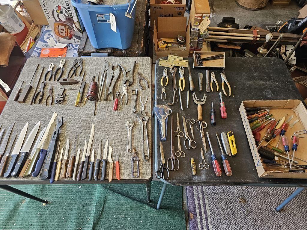 Knives- Scissors- Tools