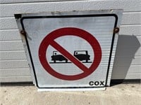 Sign: do not pass