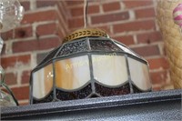 STAINED GLASS LIGHT FIXTURE