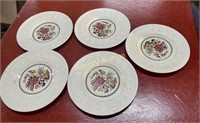 5 WEDGWOOD PLATES