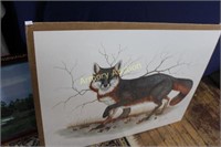 SIGNED & NUMBERED STEPHEN M. WELCH FOX PRINT
