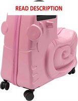 $179  CNCEST 20 Kid's Ride-on Suitcase  Rose