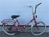 Red Velo sport bike