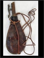 ANTIWUE LEATHER SHOT POUCH