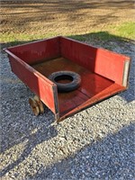 Agri-Fab 10 Cu Ft. Metal Cart Dump Bed SEE DESC.