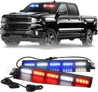 $85  XRIDONSEN 34 Police Lights  40 LED  Red/Blue