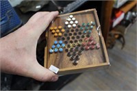 CHINESE CHECKERS TRAVEL GAME