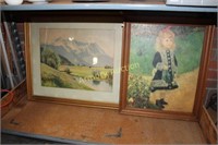 2 VINTAGE PRINTS