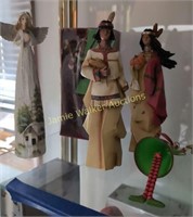 Pacific Rim Indian Figurines, Elf Ornaments