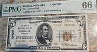 1926 Small Note - Kimball, NE