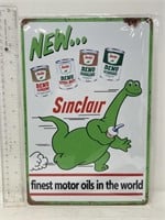 Metal sign- Sinclair Motor Oil
