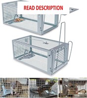 $32  2 Packs Humane Rat/Mouse Traps - Silver-2Pack