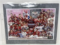 Print- Montreal Canadiens captains