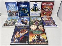 10 Disney DVD movies