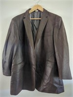 Leather men's blazer by Profile