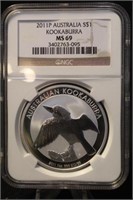 2011-P Australia Kookaburra 1oz .999 Silver