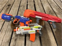 3 Nerf Guns