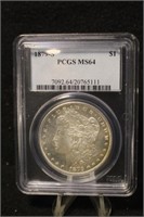 1879-S MS64 Morgan Silver Dollar