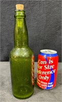Early Green Glass Bottle