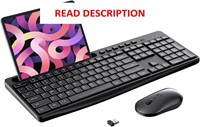 $21  Acebaff 2.4G Ergonomic Keyboard & Mouse