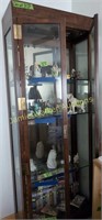 Display Cabinet. Contents Not Included. 32x16x82"