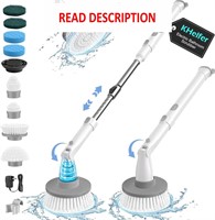 $50  Kh8 Electric Spin Scrubber  1.5H Dual  White