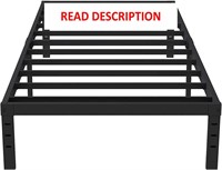 $60  Twin XL Bed Frame  18in Tall  1000lb Capacity