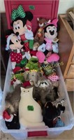 Mickey And Minnie Mouse Stuffed Animals, Large