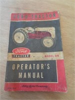 1952 FORD 9N TRACTOR MANUAL