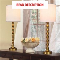 $132  EUO 30.5 Gold Buffet Lamps Set of 2 for Room