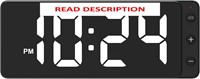 $25  LED Digital Wall Clock  Large Auto-Dim Displa