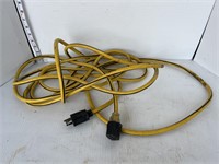 Yellow extension cord