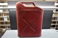 1976 USMC Military Metal Jerry 5 Gal Gas Can