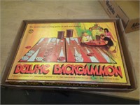 1973 BACKGAMMON GAME