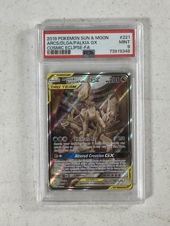 2019 POKMEON SM ARCEAS/DALGIA/PALKIA GX - COSMIC