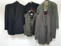 Group of designer style suits