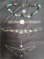 Group of custom jewelry