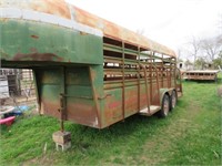 6 x 18 Gooseneck Stock Trailer