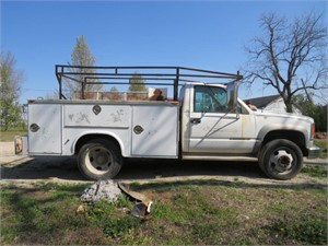 1999 Chevy 3500 Truck Dually Special Service Bed
