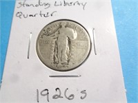 1926-S STANDING LIBERTY QUARTER