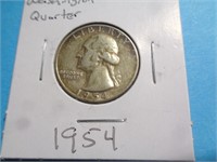 1954 WASHINGTON QUARTER