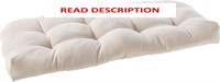 $35  Loveseat Cushions 44x19  Thick Fill  Cream