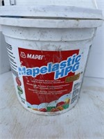 Pail of mapelastic