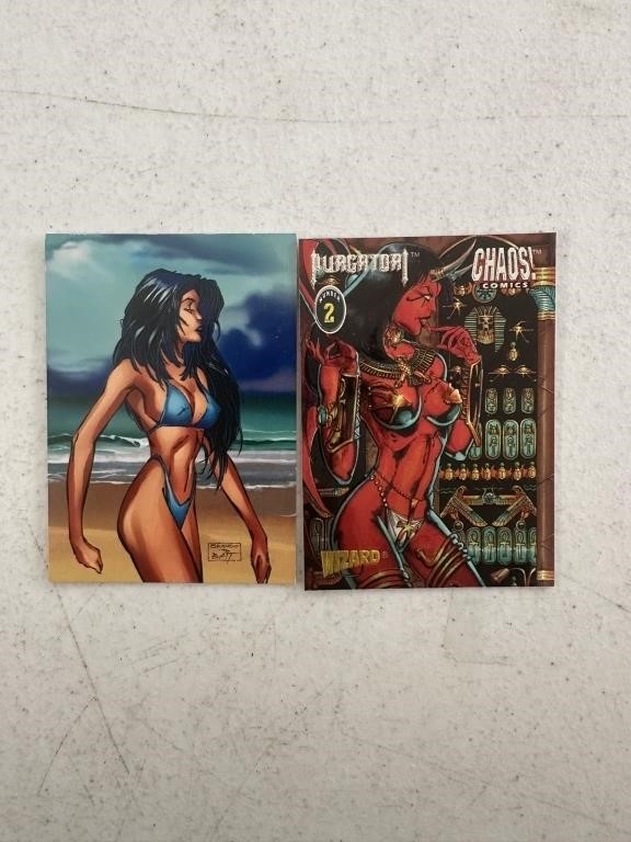 TRADING CARDS - PURGATORY / CYBER FORCE