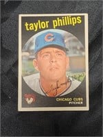 Very Rare 1959 Taylor Philips Chicago Cubs