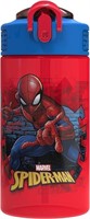 Marvel SpiderMan Kids Water Bottle Design Red 16oz