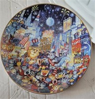 2000 "Ring in the Mew Millenium" collector's plate