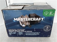 Mastercraft 3/4 HP shallow well jet pump