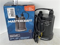 Mastercraft 1/3 HP utility pump
