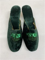 Women's Slippers Green Size 39